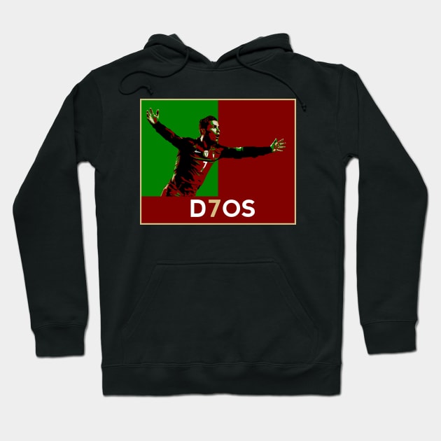 Cristiano Ronaldo Portugal Hoodie by Monkyman91